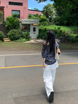 [MADE] Kaen Nylon Layered Skirt Banding Pants