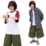 ベーシックラグランショートスリーブTシャツ