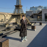 Nice open robe long coat