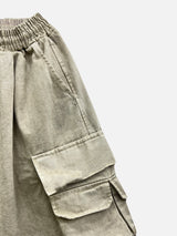 Bear Pigment Cargo Bermuda Pants 3C