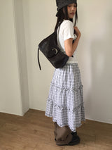 トニービッグバックル ショルダーバッグ (4color)