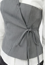 Classic Mixed-Layer Blouse