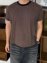 Crop Stripe T-Shirt