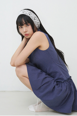 Darlene Mini Dress Navy