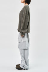 Cracker Dyeing Cargo Pants (2color)