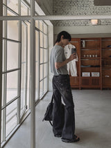 Cooper Two Pocket Half Henley Neck Tee