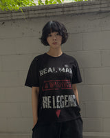 リアルマン イズ レジェンド Tシャツ(BK)