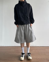 Curved Bermuda Sweatpants