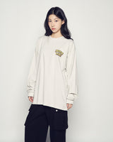 25FW AC ベアグラフィティロングスリーブ ライトグレー