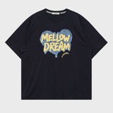 MELLOW DREAM スケッチハート半袖Tシャツ