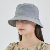Flow VZ Nylon Stitch Patch Bucket Hat Gray