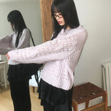 フォランウールモヘアツイストパンチニットウェア