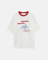 (UNISEX) Wave Ringer Tee