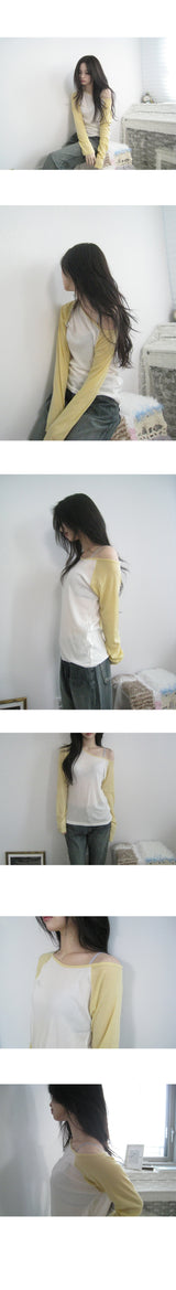raglan off tee