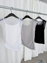 double shirring top