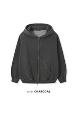 PIGMENT HOOD ZIP-UP (3C)