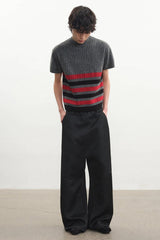 Striped Knit Tee