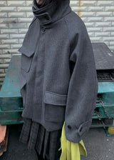  BALMACAN HALF COAT
