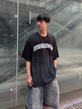 dirty lettering big t