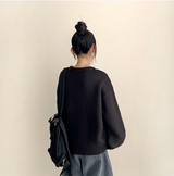Somyi Bold Dice Graphic Oversized Fit Knitwear