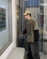 No.0660 レイヤード PR Tシャツ