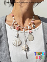 Natural Pearl Wind Chime Necklace