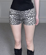 Brick Leopard Shorts (2colors)