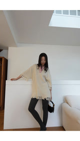 POT fringe half knit (2C)