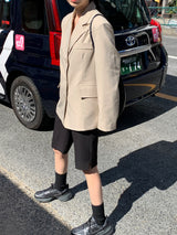 [MADE] Maatte Slit Biker Slacks