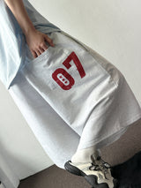 Bumby Printed Embroidered Wide Bermuda Shorts 3color