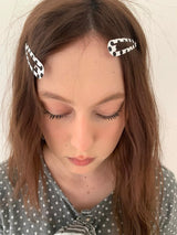 Polka Dot hair-pin(2pcs)