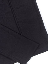 WARM CROP HOODIE_Black