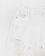 [MADE] Koity Distressed Cotton Banding Pants