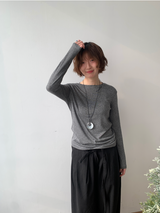 ルーブリンベーシックウール長袖Tシャツ（4c）