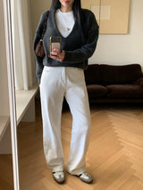 [MADE] TOMAS COTTON WIDE PANTS