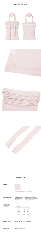 ALLEGRO TOP pink