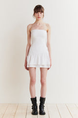 ベラチューブドレス white