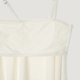 Rose Corsage Frill-top High-waist Bikini