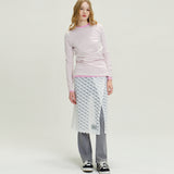 Ribon Lace Wrap White