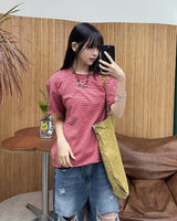 Ferrer Rolling Stripe Short Sleeve Tee