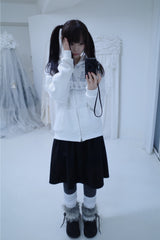 [MD PICK] Cindy suede midi skirt (2color)