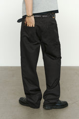 ローライズ フィット カチオン レギュラー パンツ (Washed Black)