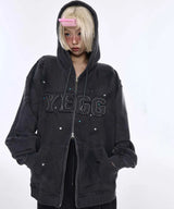 Destroyed Pants Charcoal
