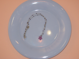 gleaming tiny star necklace [purple]