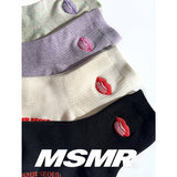 Lips logo socks Mint