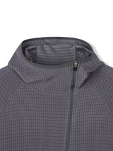 Grid Slash Zip Up