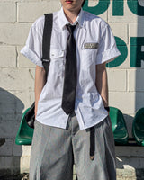 BELLINGS PATCH NYLON HALF SHIRT