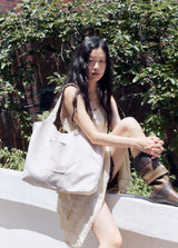 cobaltiny suede bag (beige)