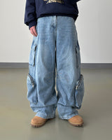 Denver Multi Cargo Denim Pants