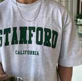 Urban Stanford Lettering Over Short Sleeve